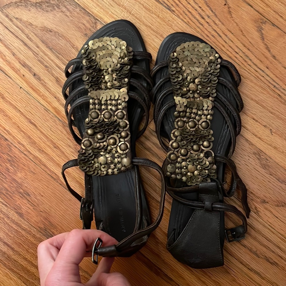 Antik Batik beaded gladiator sandal euro size 38